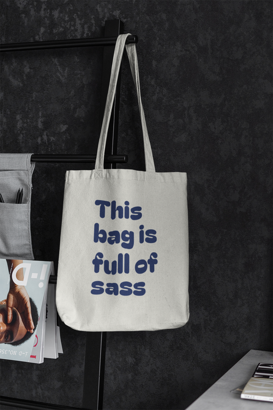 Tote Bag (Zipper) - This bag is full of saas