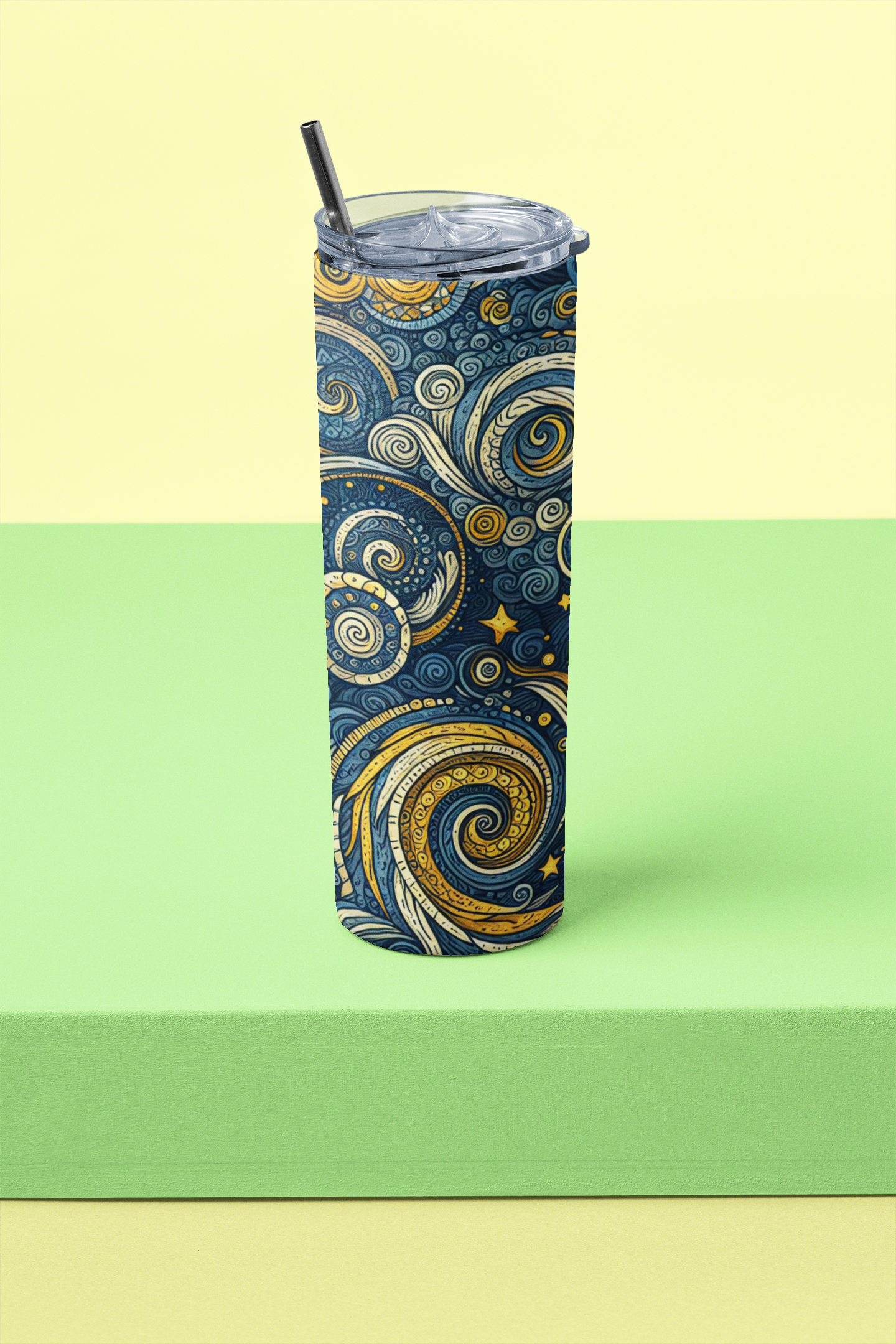 Tumbler Bottle - Starry Night Print