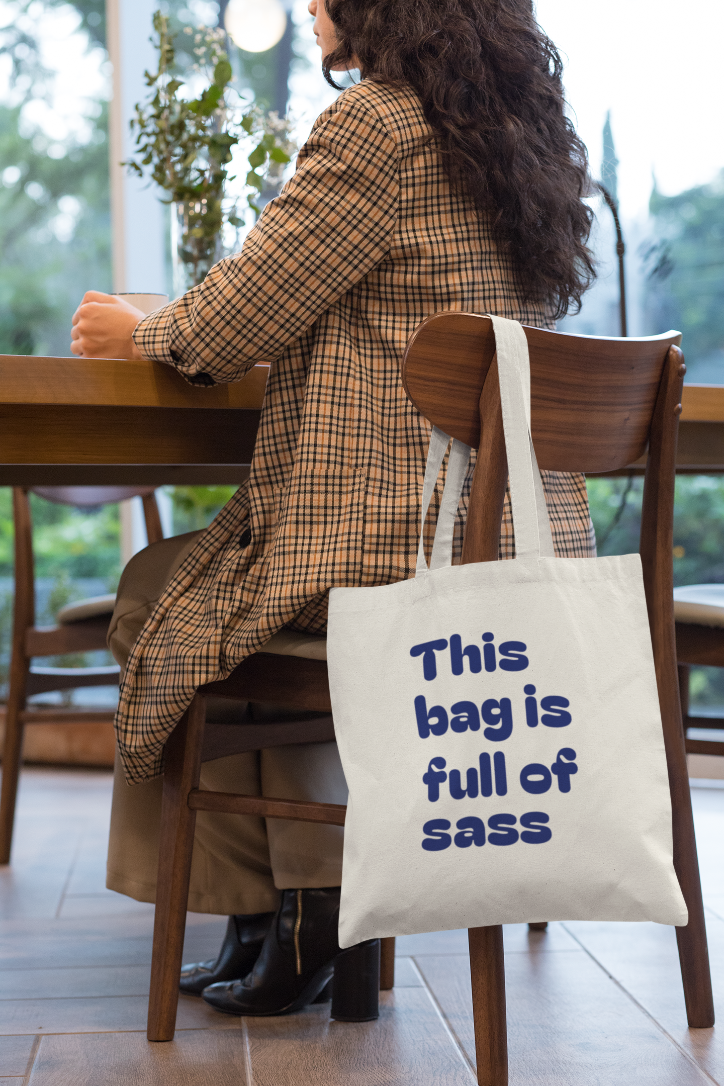 Tote Bag (Zipper) - This bag is full of saas